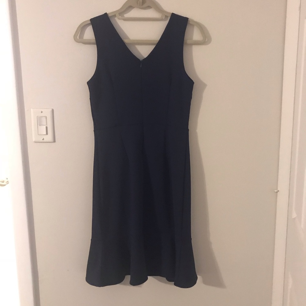 Banana Republic V Neck navy dress NWT